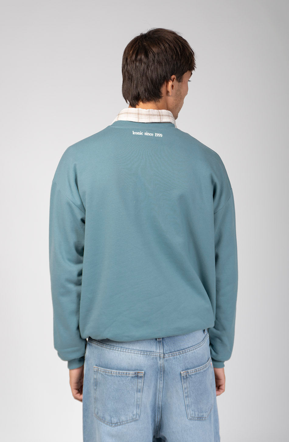 Sudadera Regular Iconic Denim