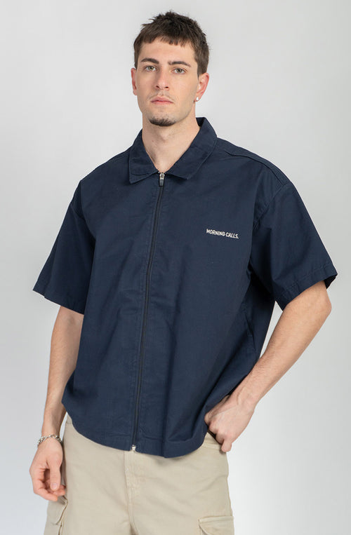 Camisa Paris Coffee Navy