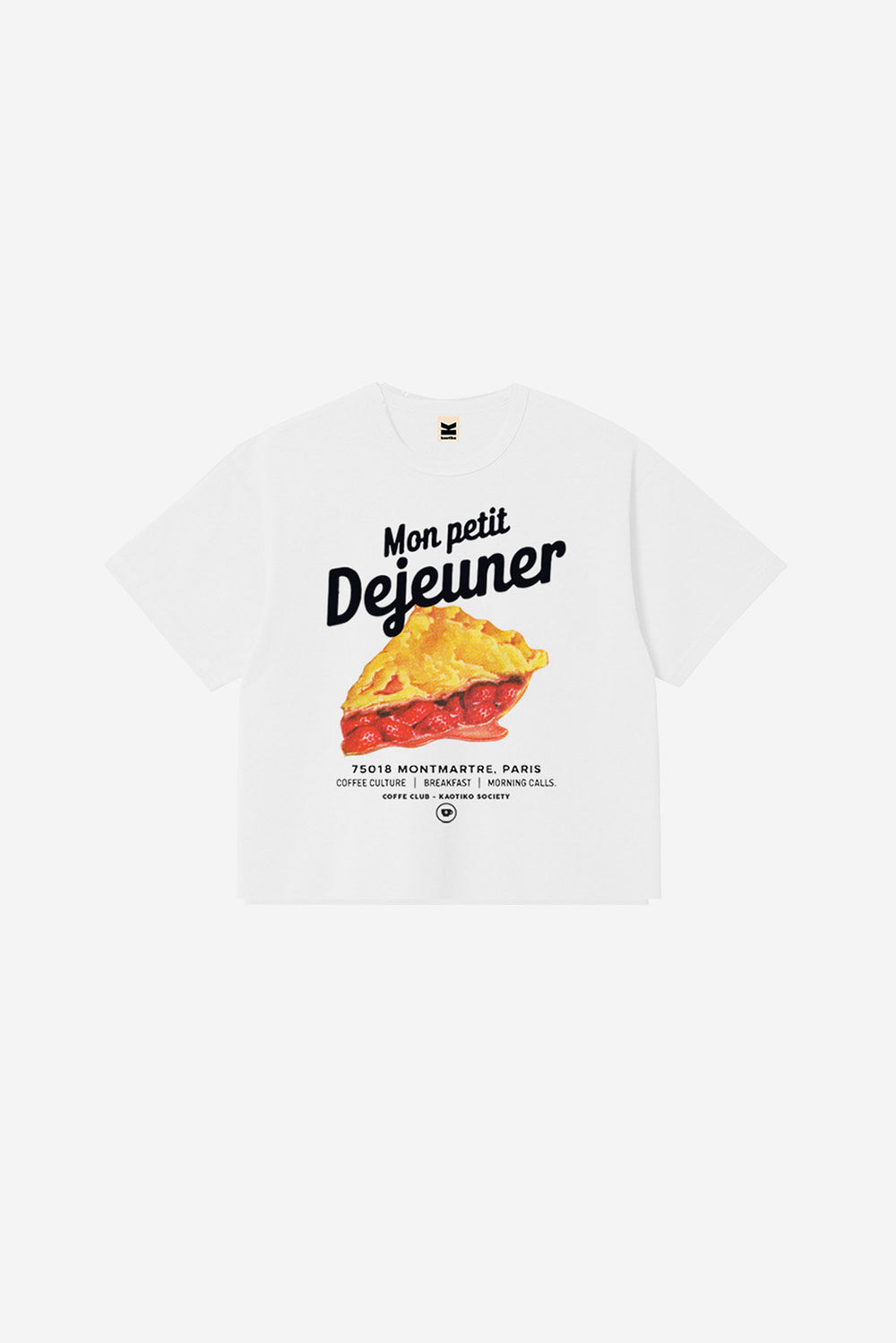 T-shirt Fraiser Organic Cotton White