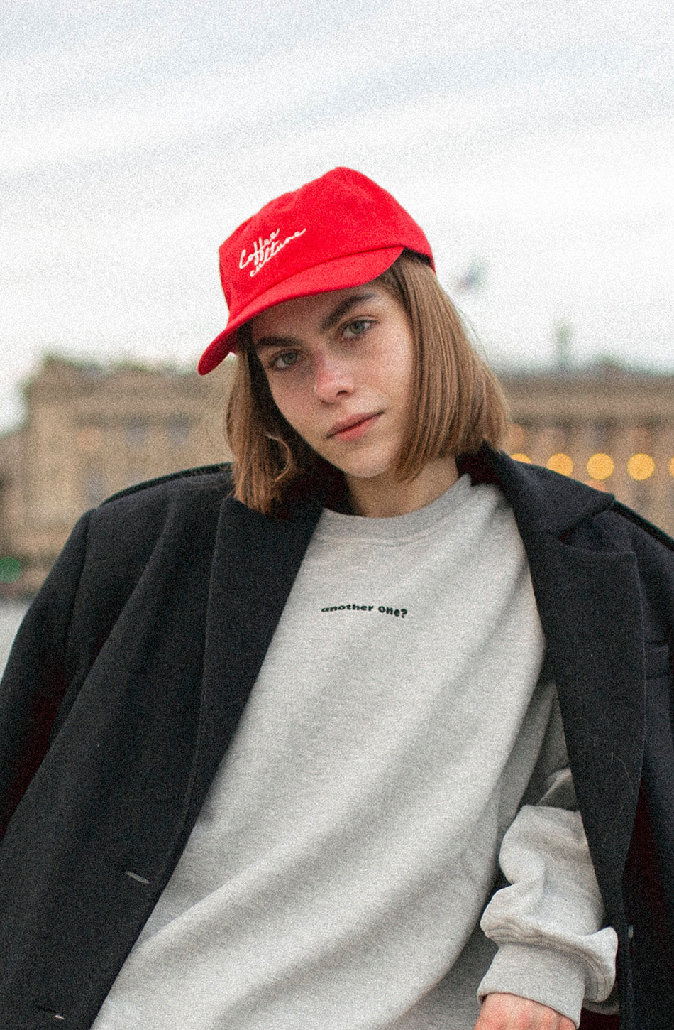 Casquette Coffee Culture Rouge - Accessoires | Kaotiko