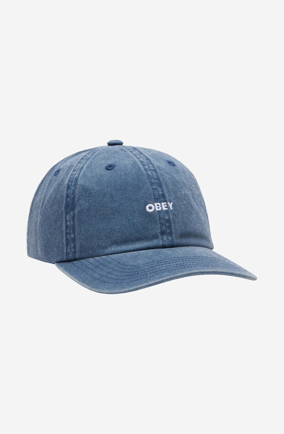 Obey Pigment Bold 6-Panel-Kappe, Pigment Navy