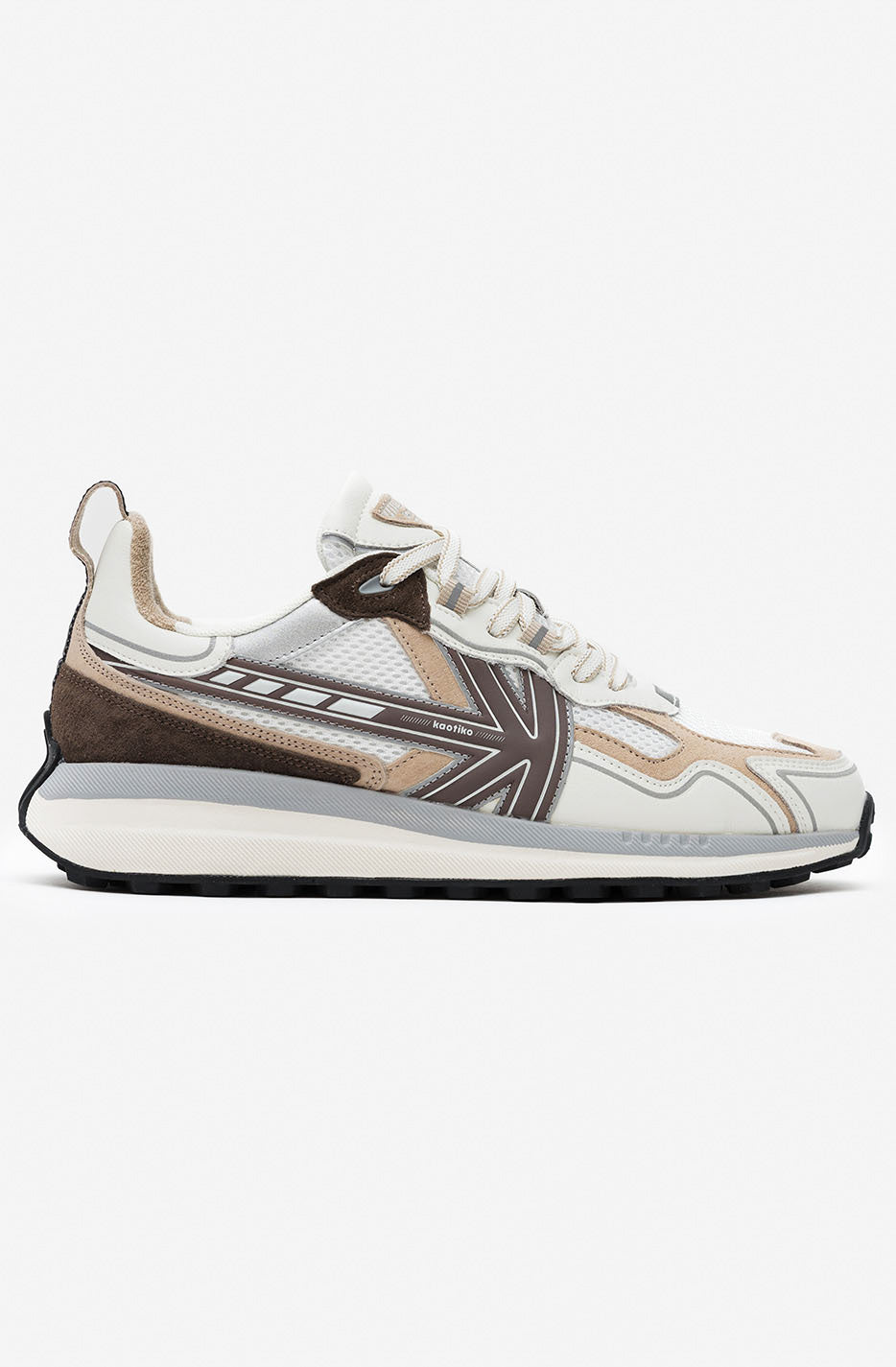 Kaotiko Man Vancouver Tech Antikweißer Sneaker