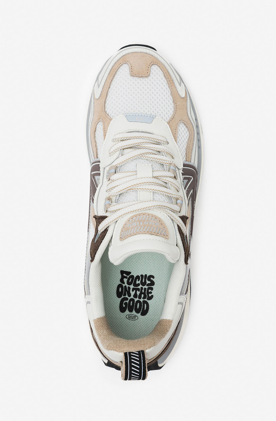 Kaotiko Man Vancouver Tech Antique White Sneaker