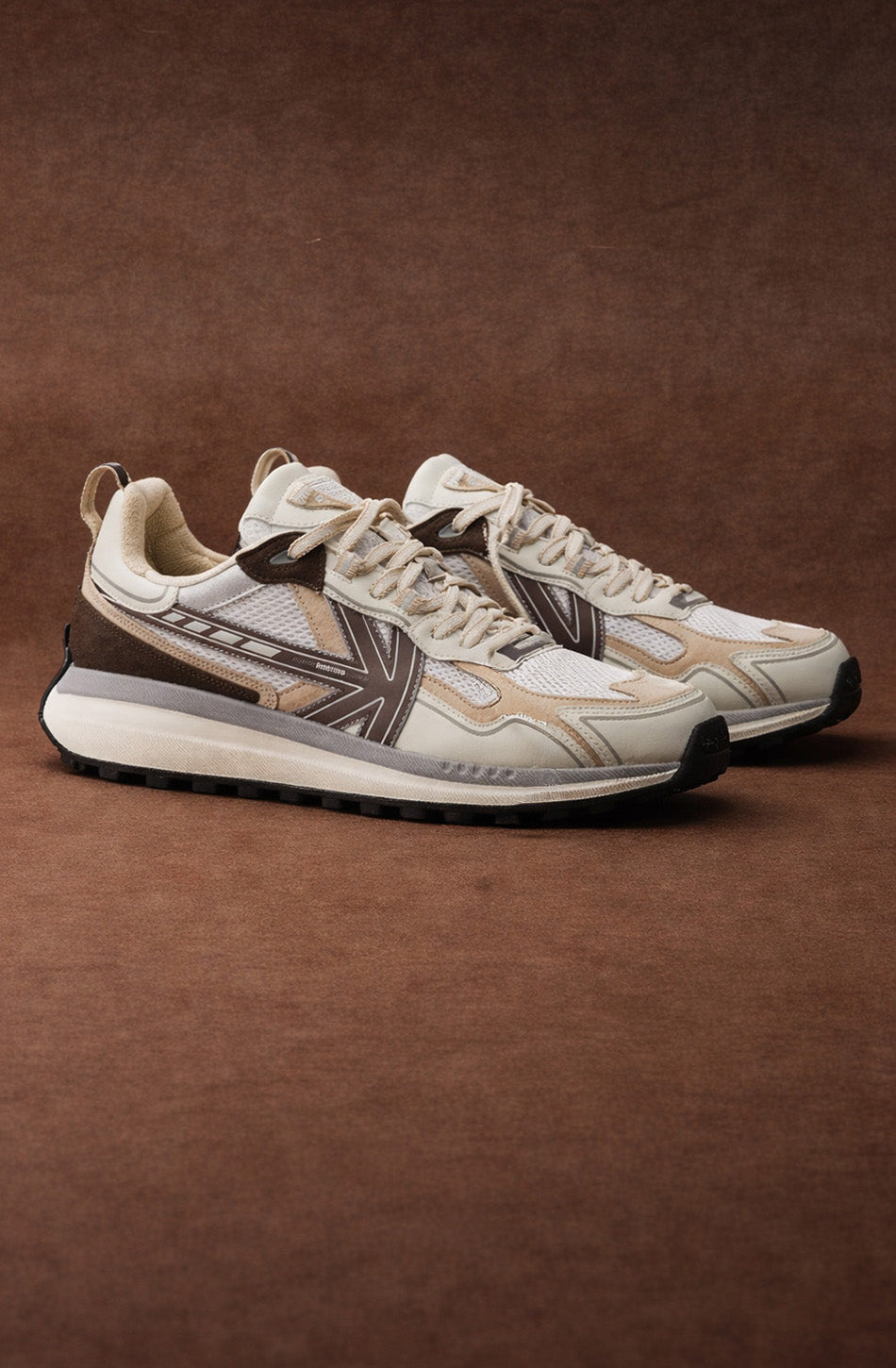 Kaotiko Man Vancouver Tech Antikweißer Sneaker