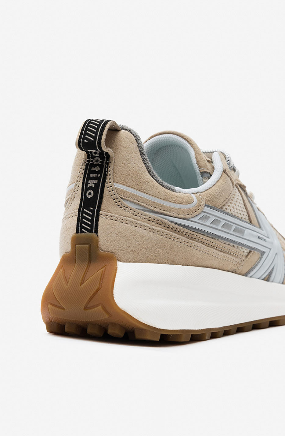 Kaotiko Damen-Sneaker Detroit Tech LT Beige