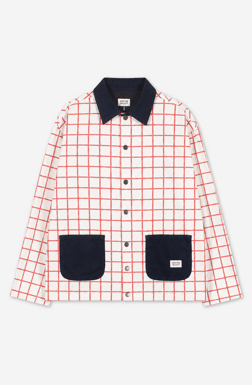 Checked Coffee Club Jacket