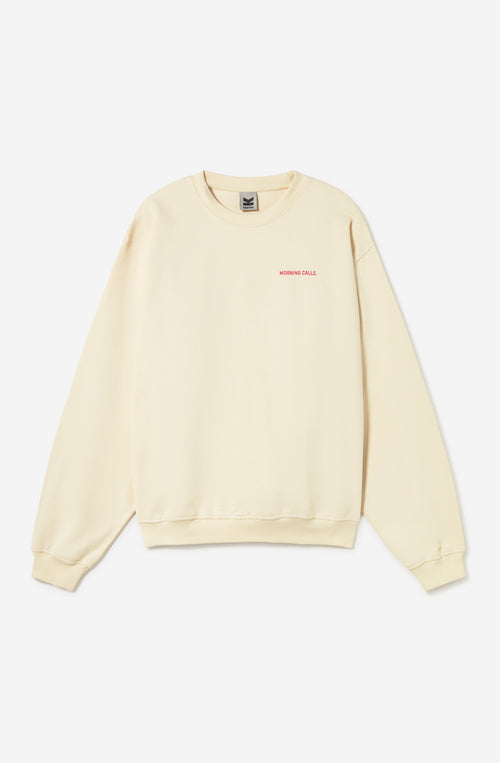 Paris Coffee Ivory Sweatshirt