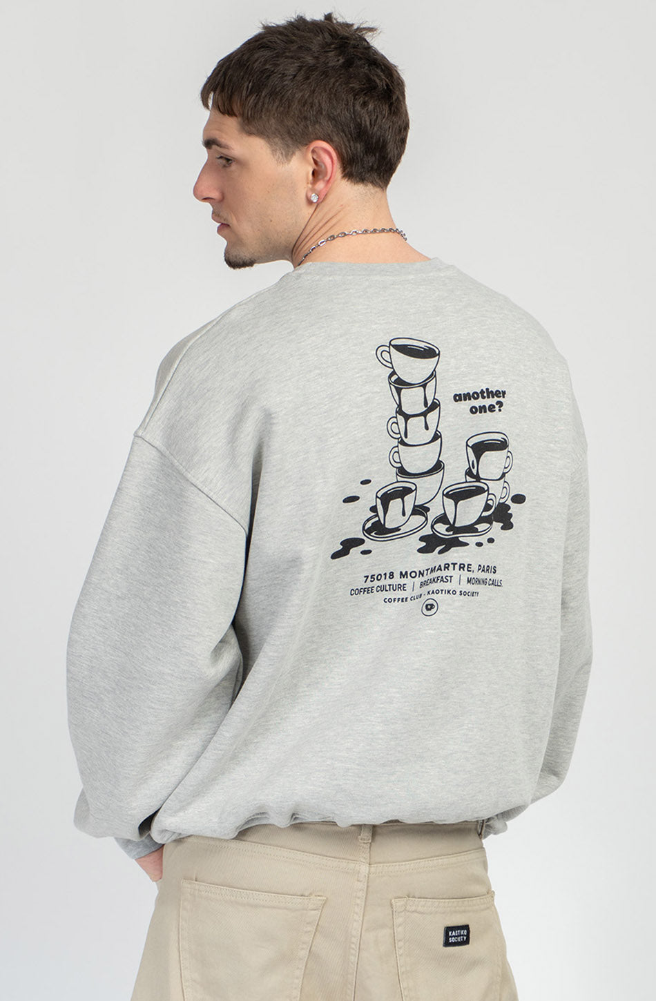 Sweat-shirt Another One Grey 
