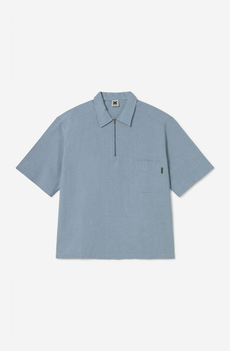 Chemise Baracoa Half Zip Blue