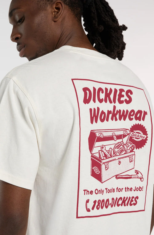 Camiseta DICKIS Dry Ridge S/S Egret