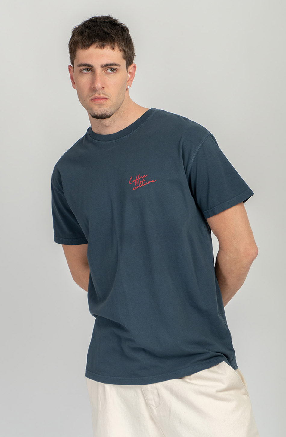 T-shirt Coffee Time Navy