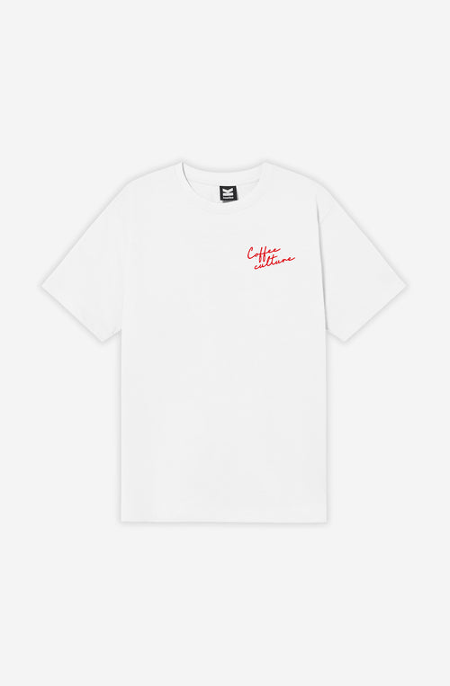 Coffee Time White T-Shirt