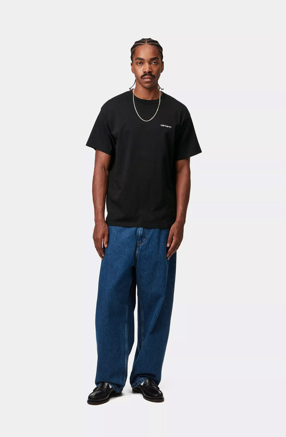 T-shirt Carhartt WIP Archice Script Organic Black 