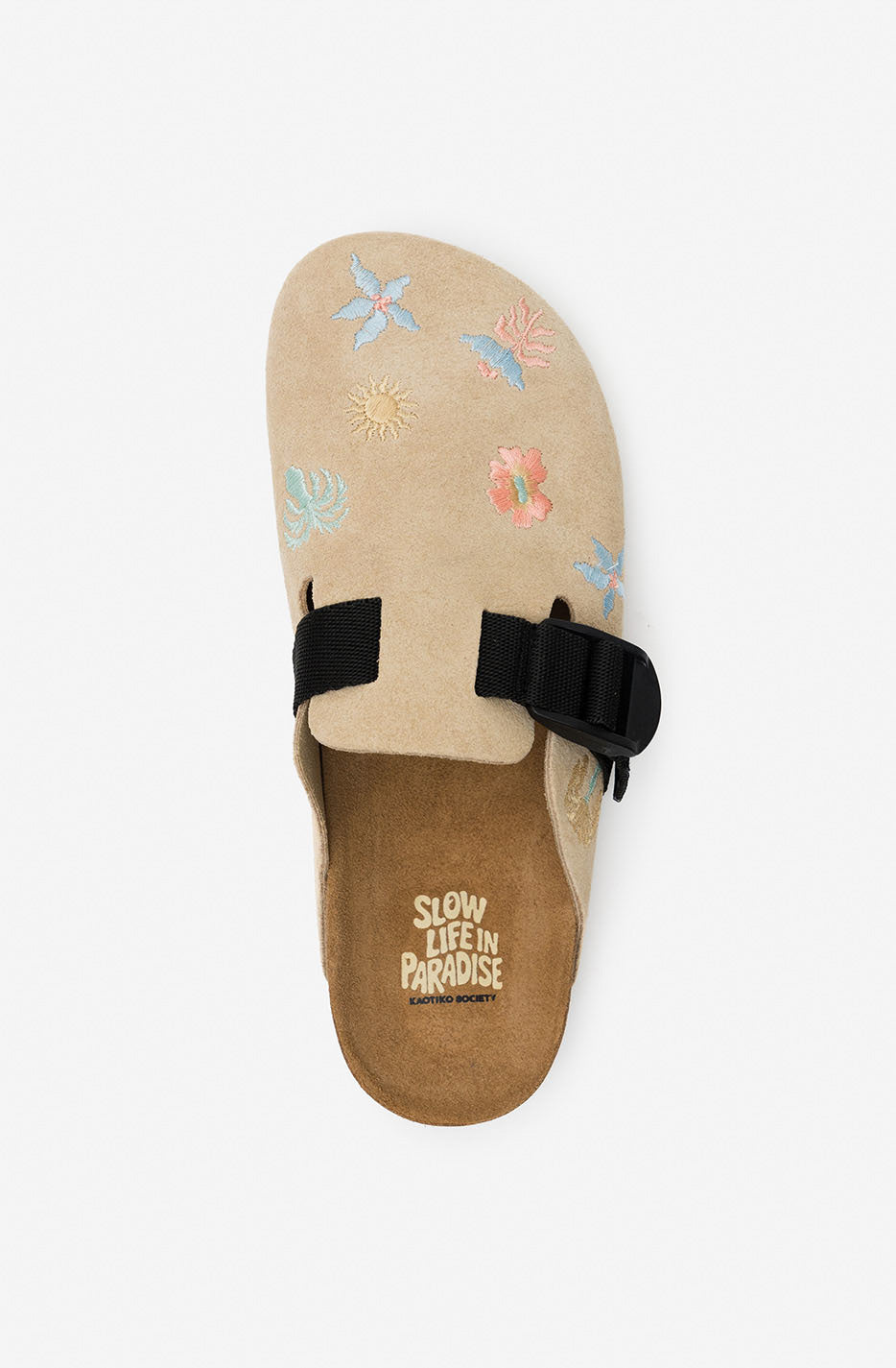 Sabot Embro Femme Beige