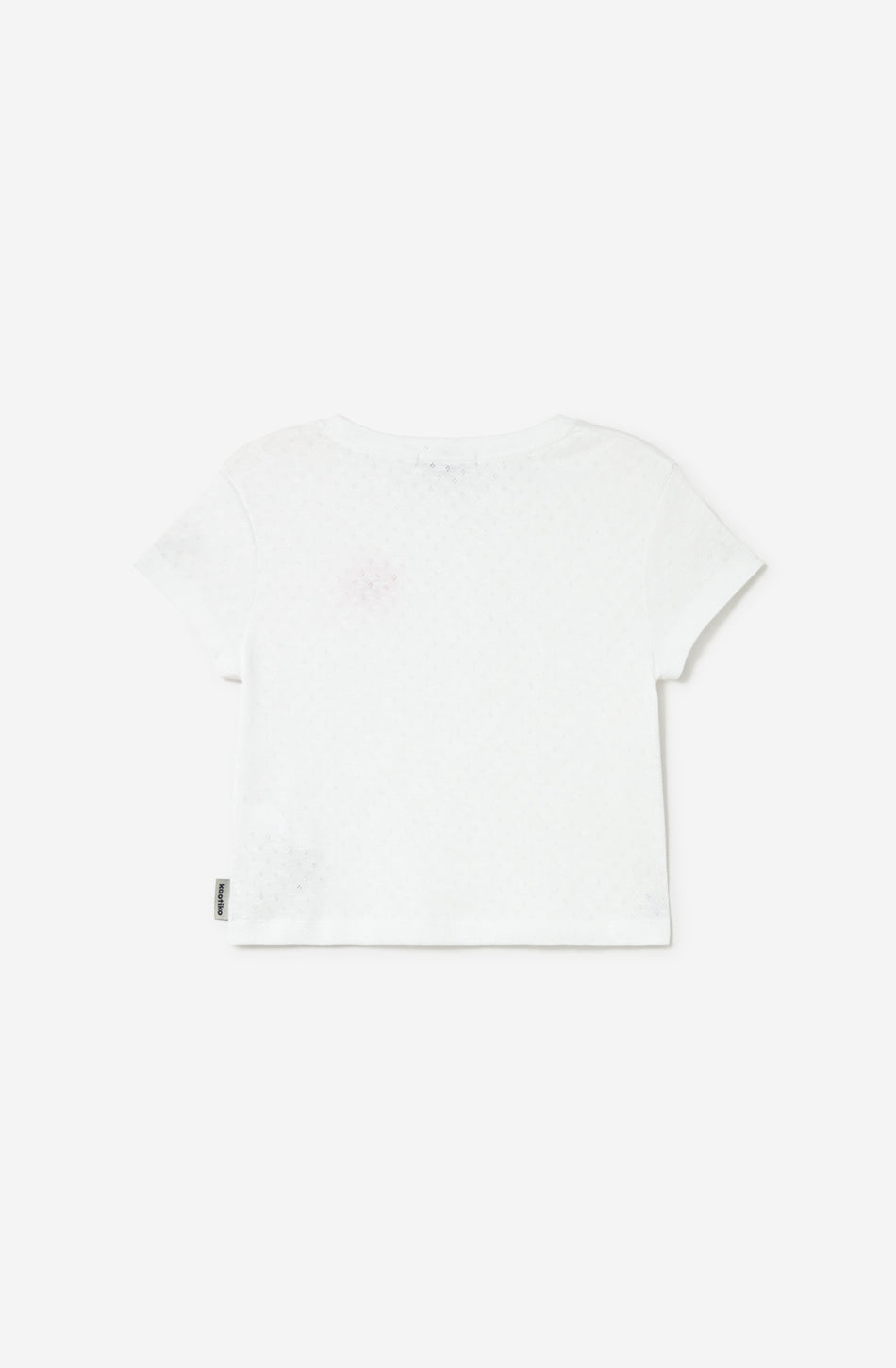 T-shirt Peony White