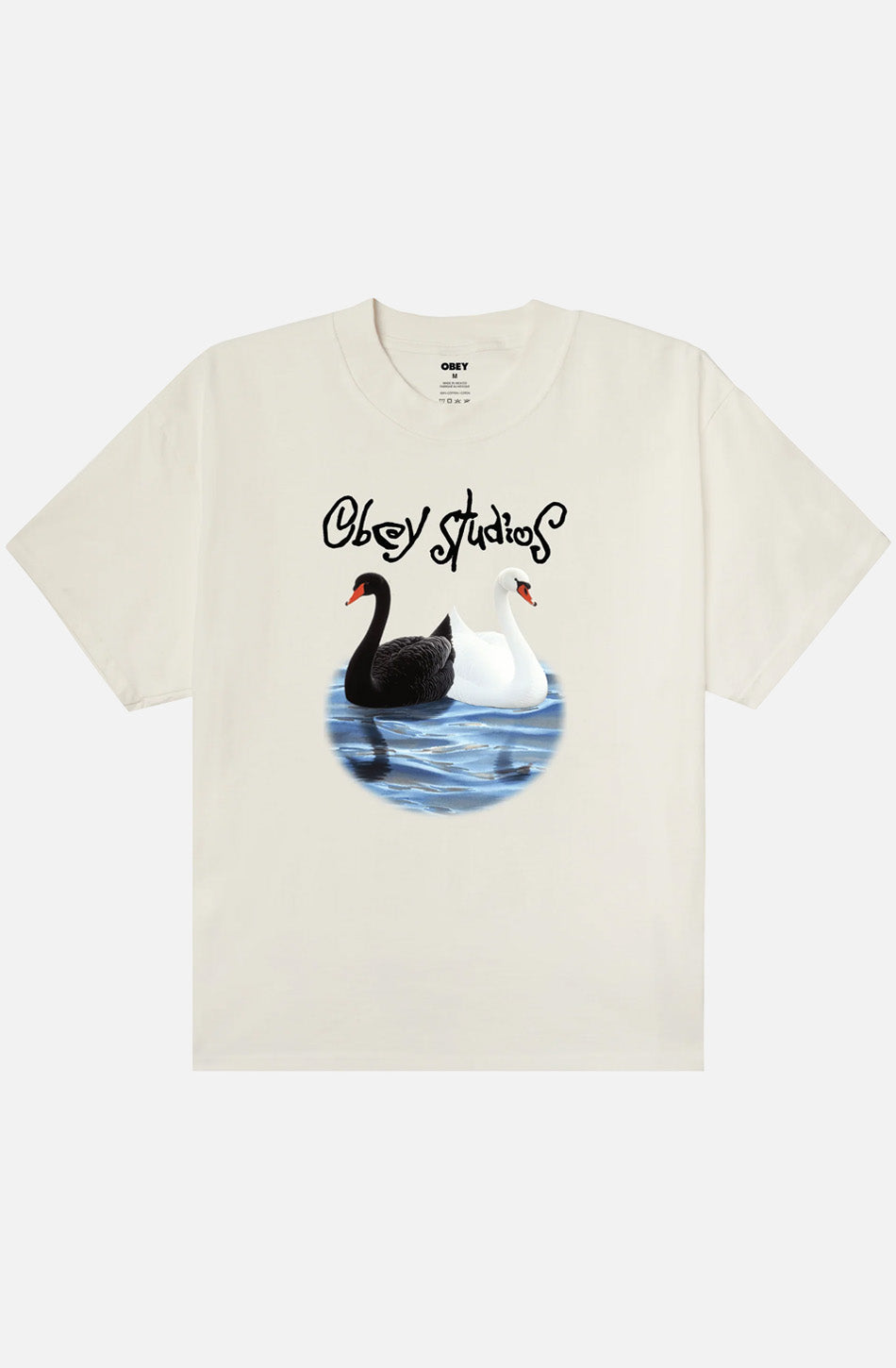 Camiseta OBEY Studios Swam Vintage White