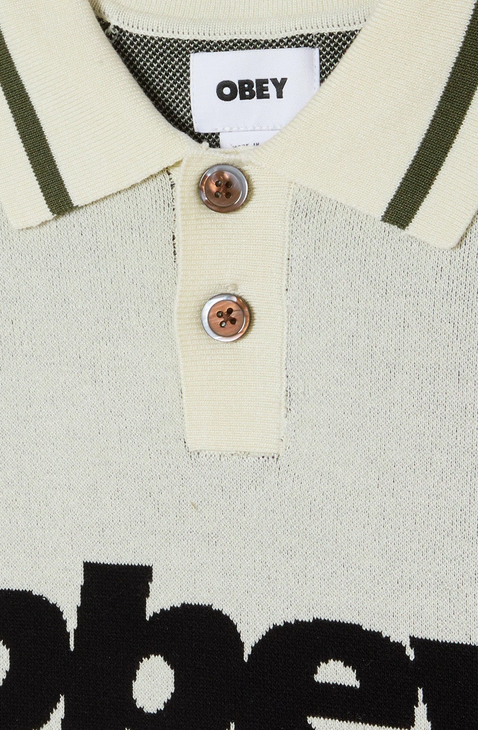 Polo Obey Unbleached Multi 