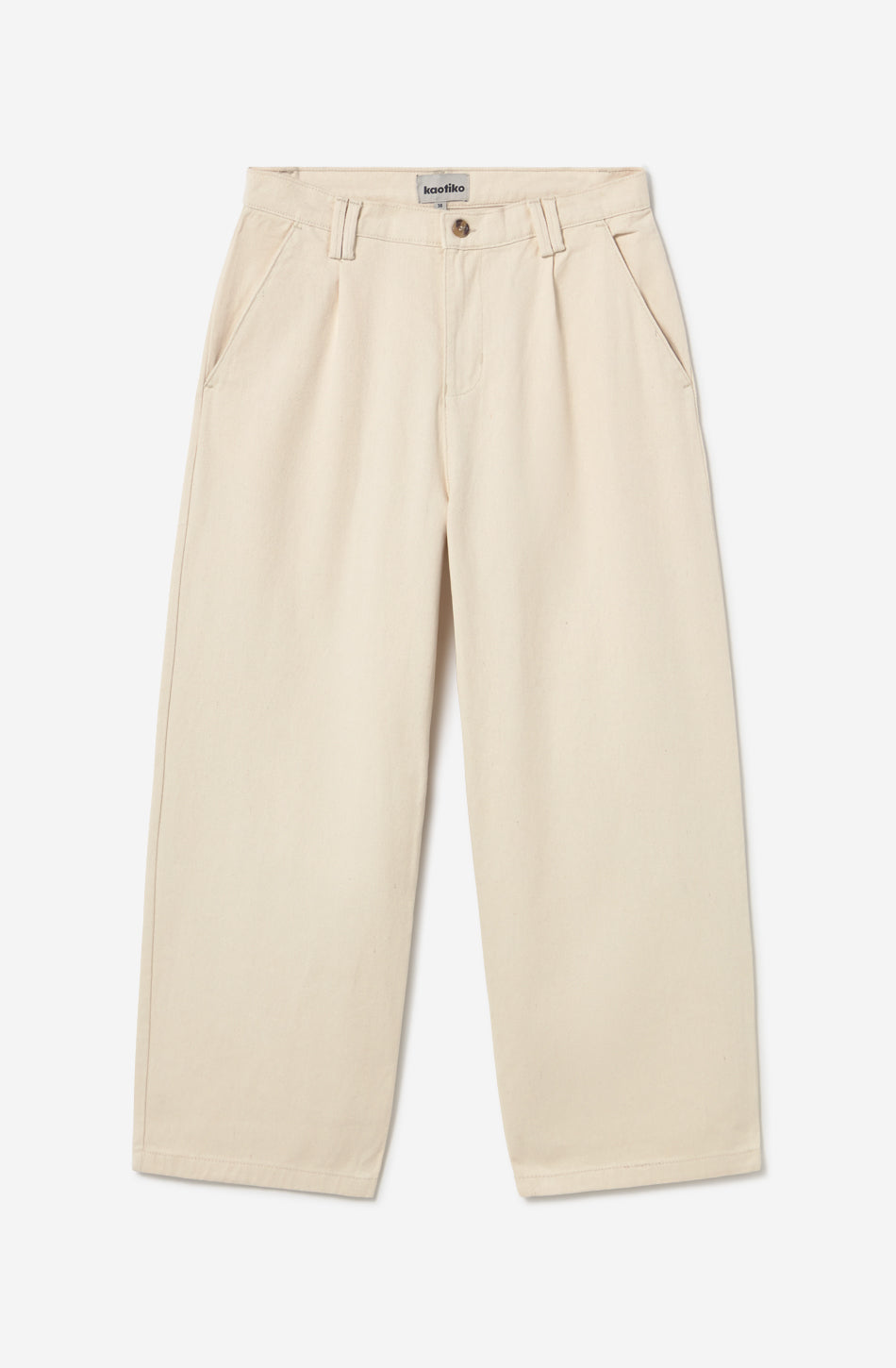 Logan Elfenbeinfarbene Hose