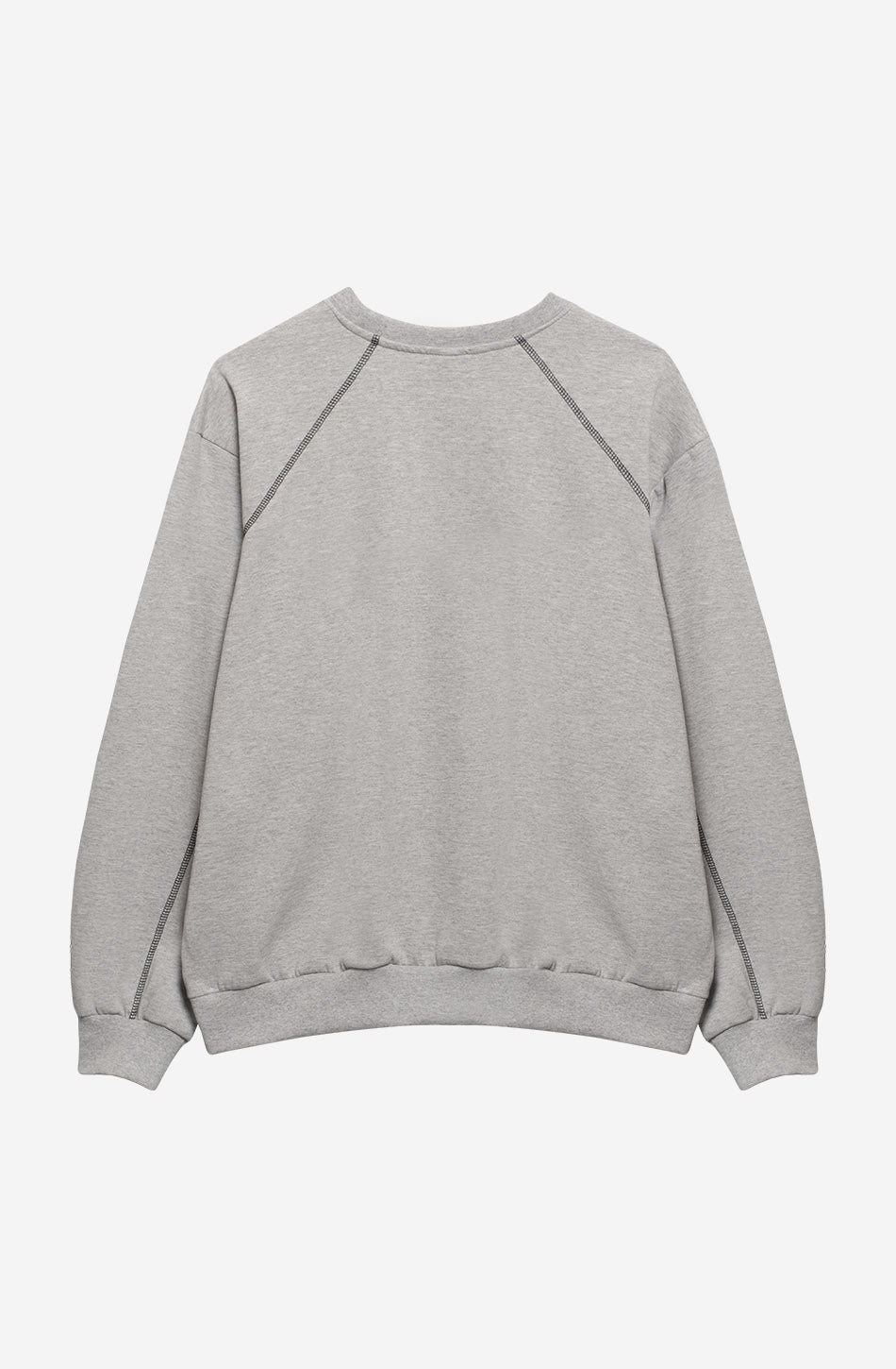 Sweat-shirt Patched Kaotiko Society Grey 