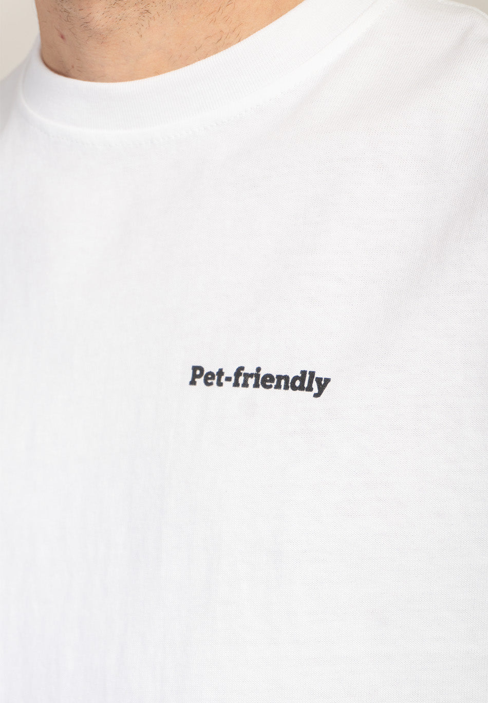 Camiseta Pet-Friendly Cotton White