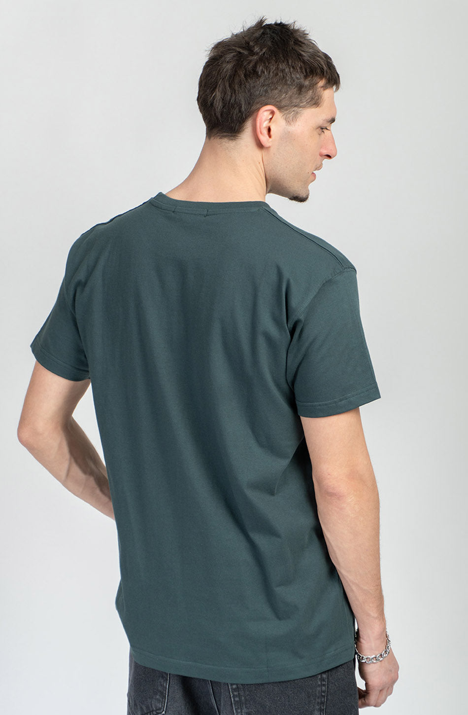 Bulldog Posy grünes T-Shirt