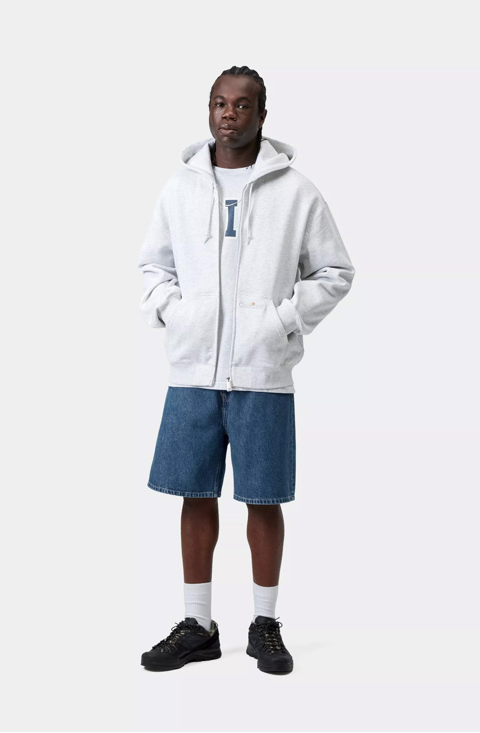 Bermuda Carhartt WIP en denim bleu 
