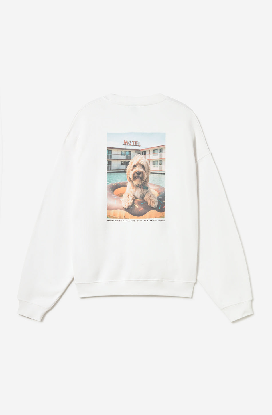 Sweat-shirt Pet-Friendly Organic Cotton White