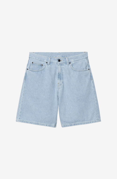 Bermuda Carhartt WIP Nolan en denim bleu délavé