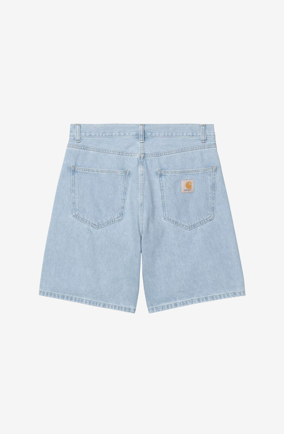 Bermuda Carhartt WIP Nolan en denim bleu délavé