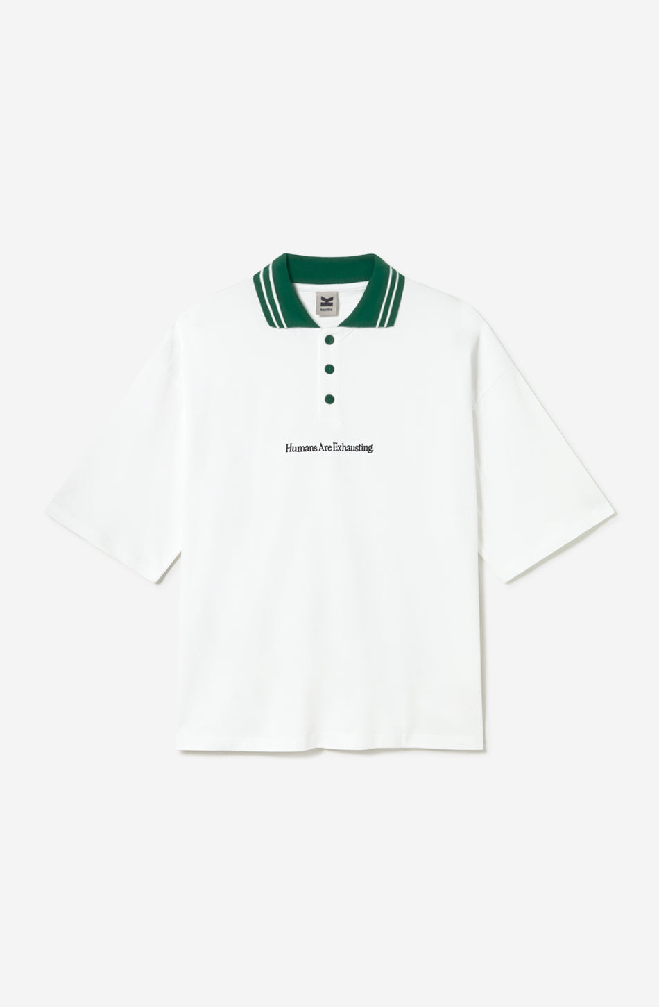 Les humains sont épuisants - Coton biologique blanc