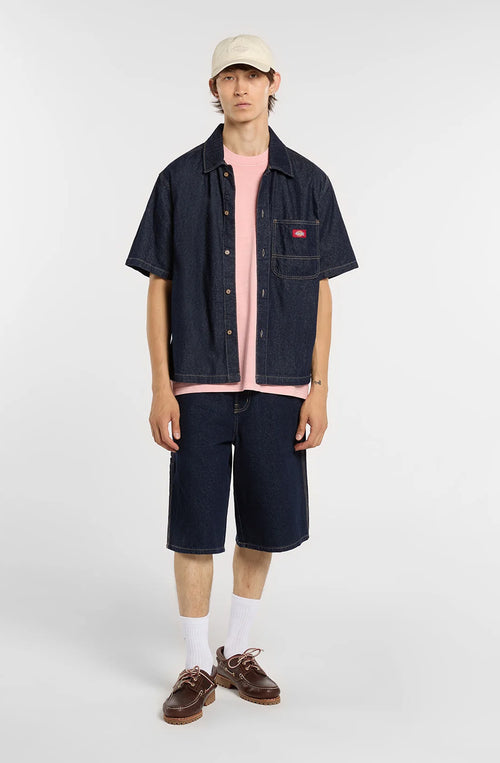 Chemise DICKIES Denim SS Rinsed