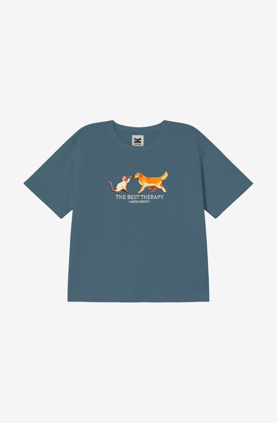Das beste Therapie-T-Shirt in Marineblau