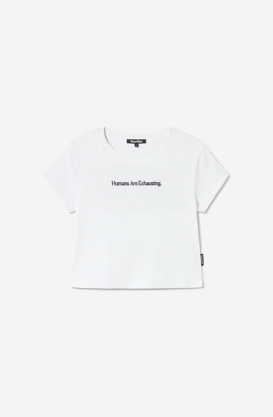 Humans Are Exhausting White T-shirt