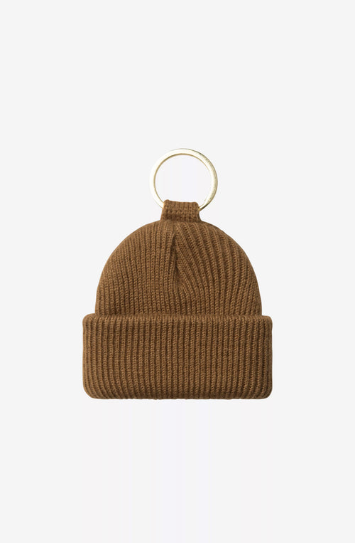 Carhartt WIP Mini Watch Hat Keychain Hamilton Brown