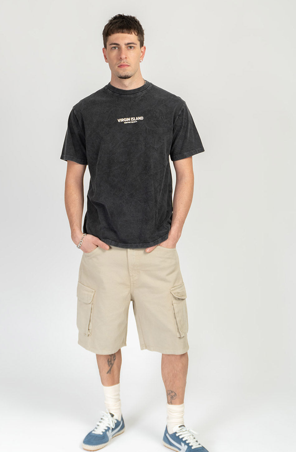 T-shirt Virgin Island Black 