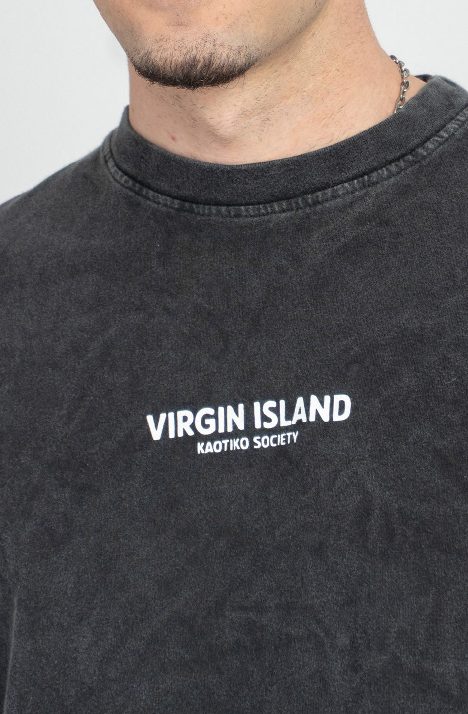 T-shirt Virgin Island Black 