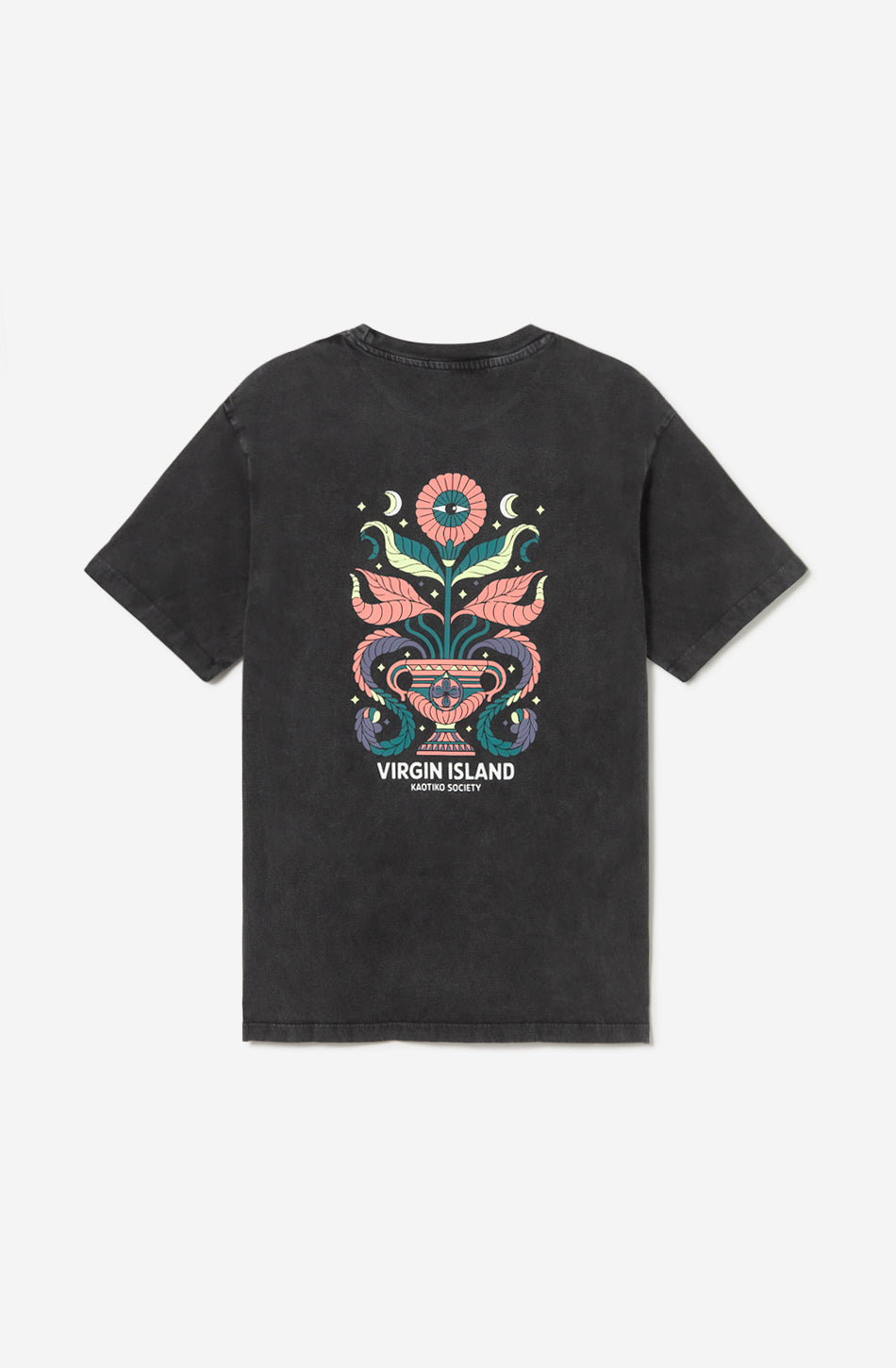 T-shirt Virgin Island Black 