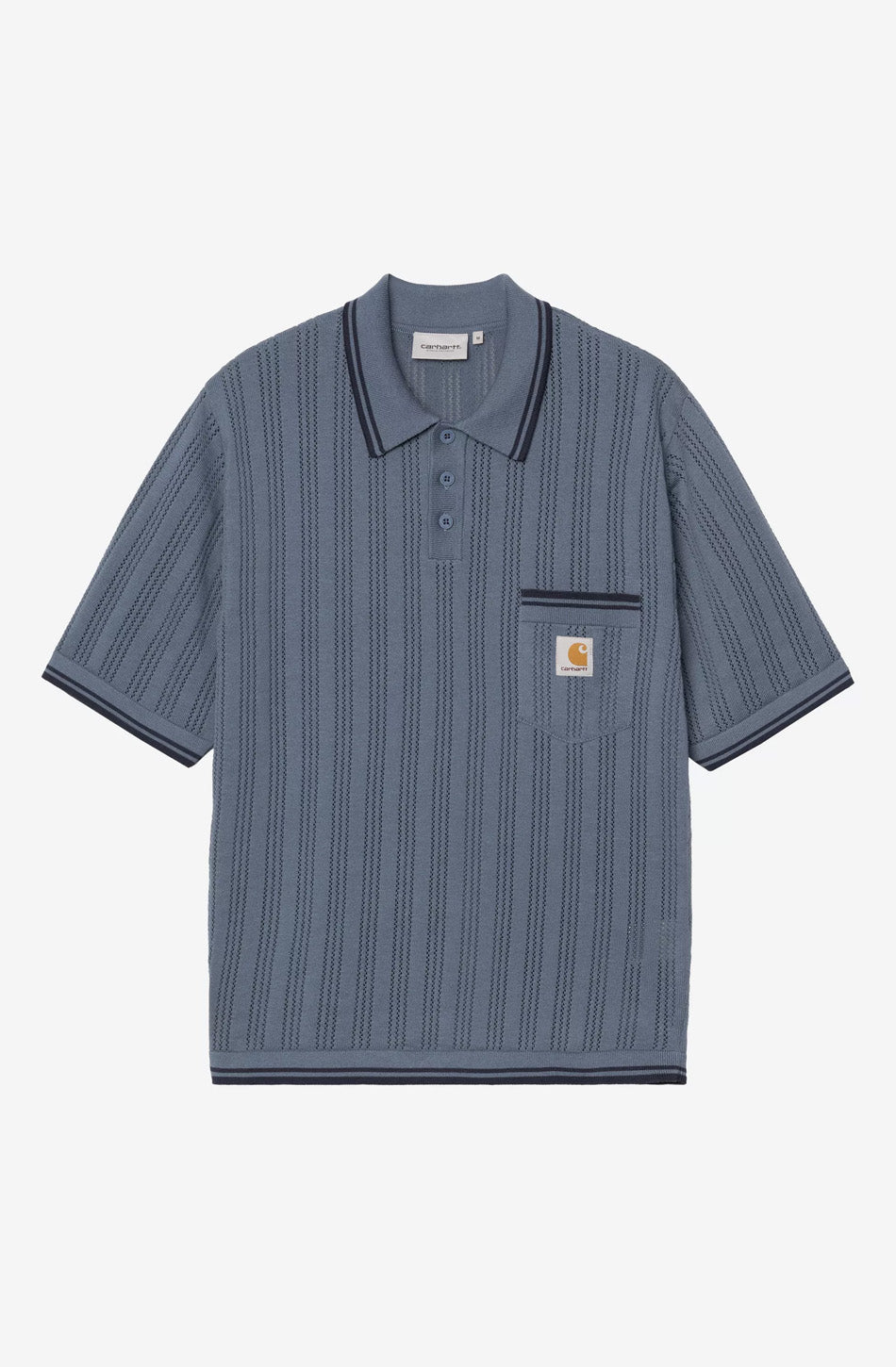 Carhartt WIP Ramsey Polo Velvet Blue