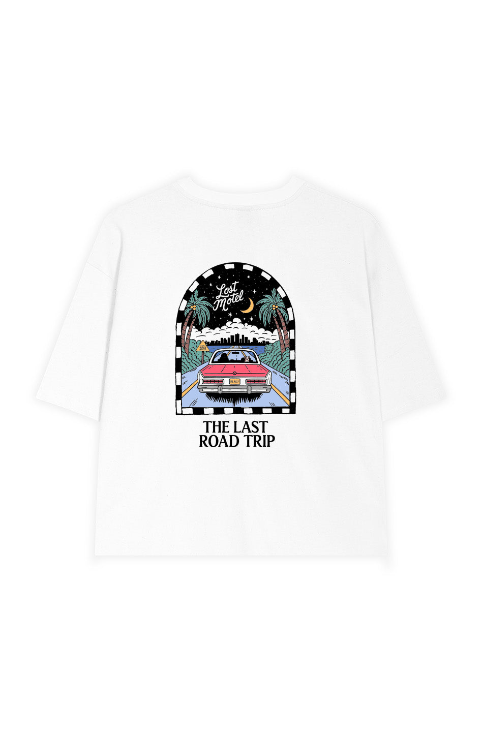 The Last Road Trip Organic Cotton White T-shirt