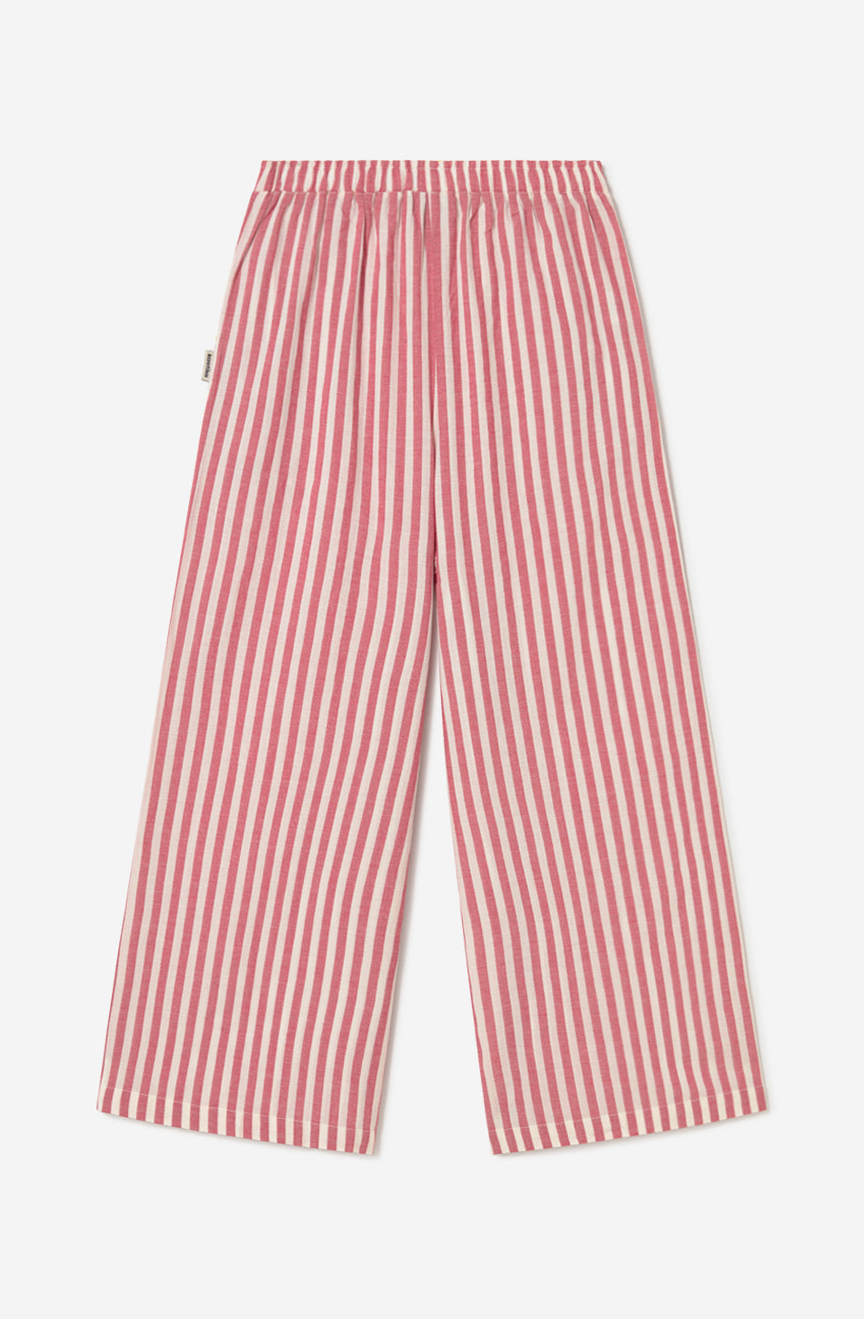 Coffee Culture Stripes Red/Ivory Pants