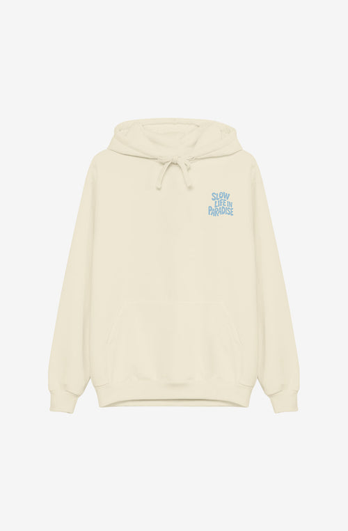Sweatshirt Slow Life in Paradise Ivory
