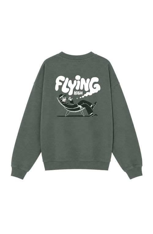 Sudadera Flying High Green