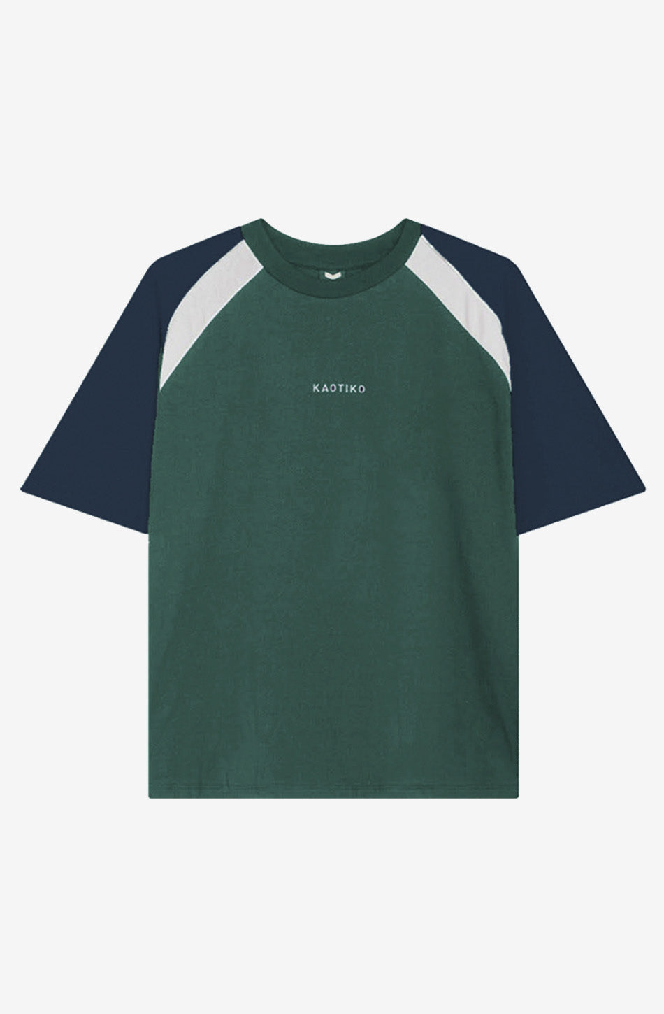 T-shirt court Lennox Heura/Bleu marine 