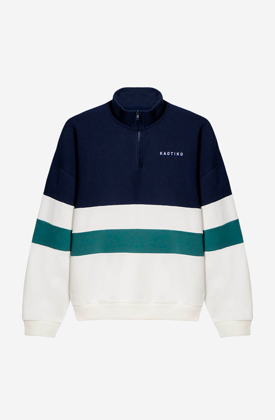 Sweat-shirt Carter Ivory/Navy/Heura 