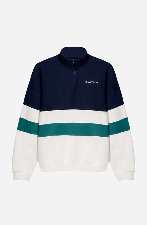 Carter Elfenbein/Marineblau/Heura Sweatshirt