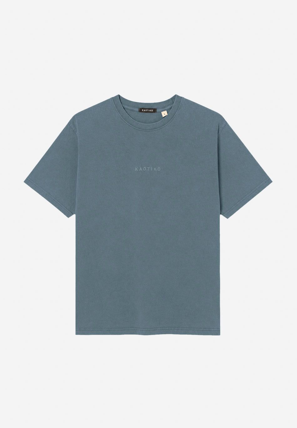 Camiseta Basic Washed Indigo