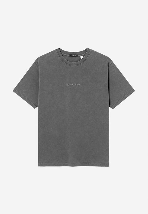 Basic Washed Black T-shirt