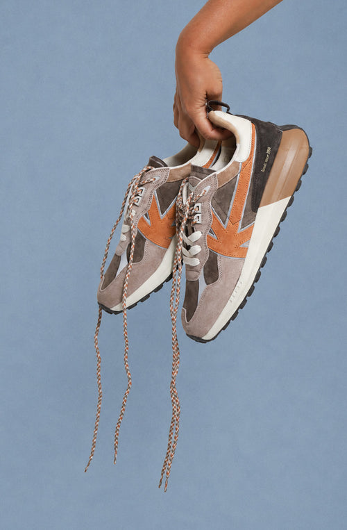 Zapatillas Vancouver Multi Suede French Roast
