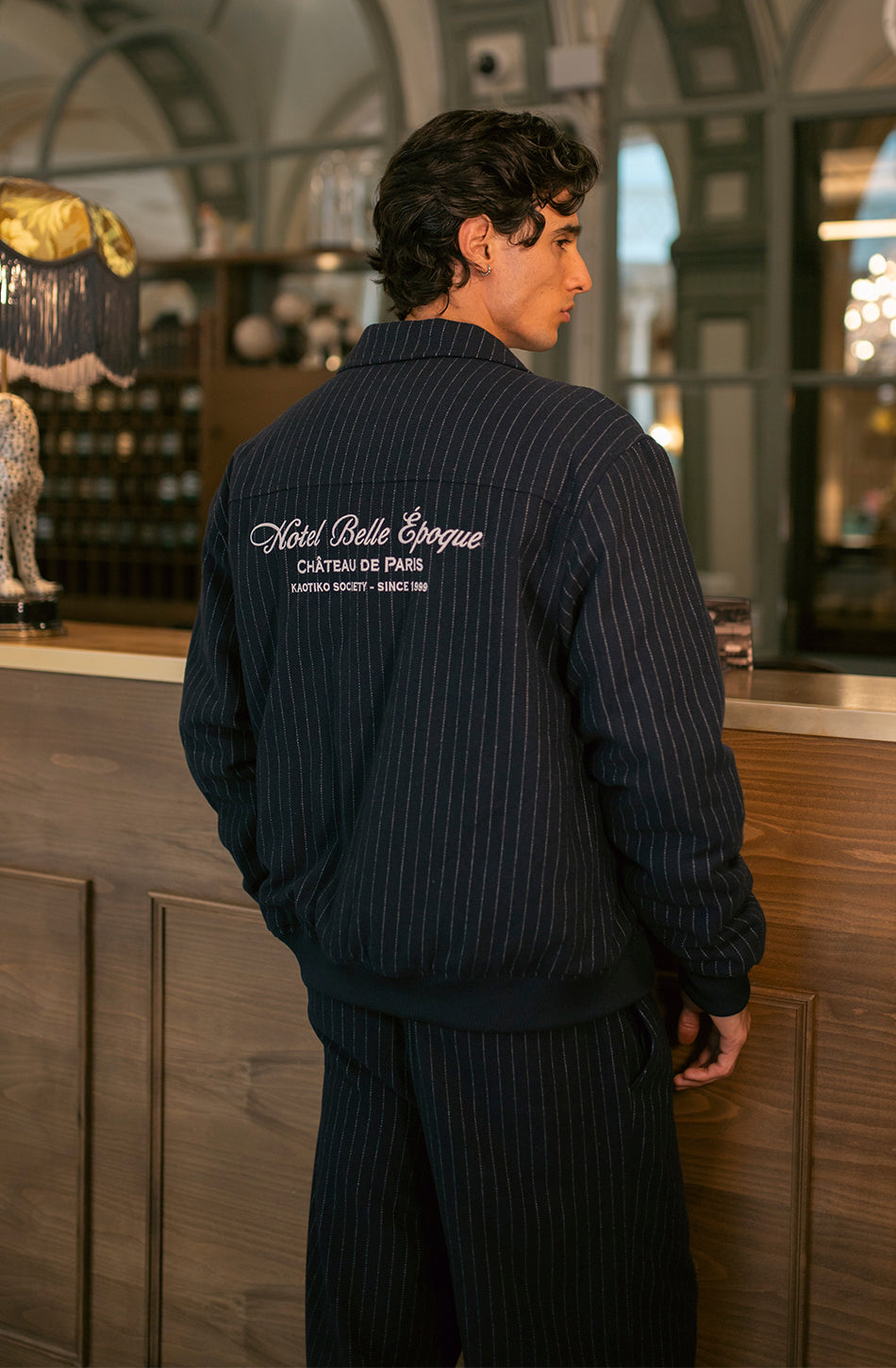 Veste Striped Belle Époque White / Navy