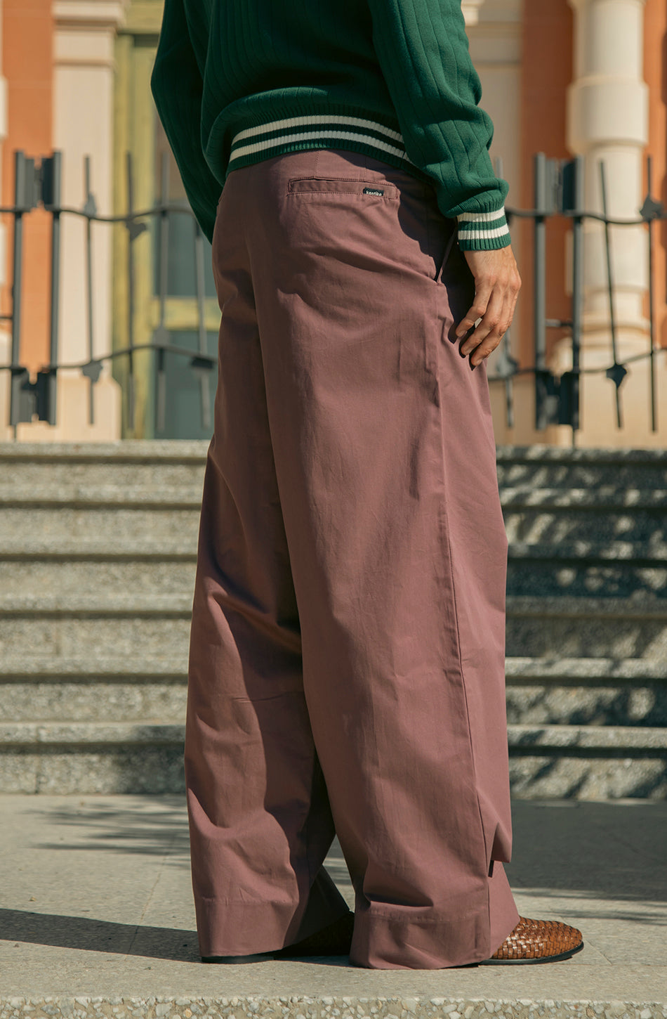Pantalón Norway Wide Leg Brown